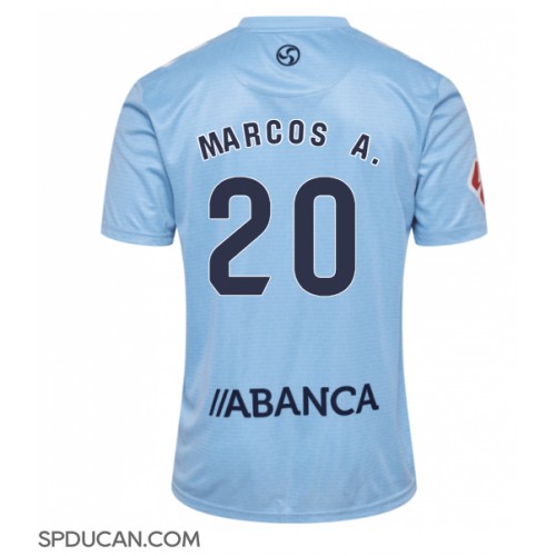 Muški Nogometni Dres Celta Vigo Marcos Alonso #20 Domaci 2024-25 Kratak Rukav